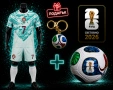 FIFA RONALDO PROMO Два екипа Червен и Син Роналдо + Подарък Топка Ново, снимка 2