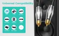 Subwoofer Cable 3m Digital Coaxial Audio Cable Dual Shielded 24K Gold-Plated RCA to RCA, снимка 2