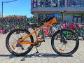 BG Алуминиев велосипед 26" JUMP hdb оранж, снимка 12