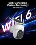 Нова охранителна Соларна WiFi камера 4MP 360° PIR нощно виждане аудио, снимка 1