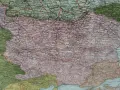 Стара царска българска карта на Балканския полуостров, снимка 4