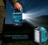 Преносим интелигентен инвертор с фенер + 2 батерии 38V, снимка 8