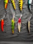Комплект 8 бр. воблери – 4x Rapala, 3x Salmo, Gold Miner 30, снимка 3