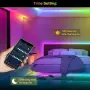 5м LED Лента RGB-IC, Bluetooth, Цветомузика, Микрофон, App, Дистанционно, снимка 6