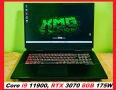 RTX 3070 8GB 175W/Intel Core i9 - 11900 Desktop/16GB RAM/1TB SSD/17.3 144hz IPS FHD/Clevo X170KM-G, снимка 1
