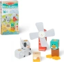 Дървен конструктор Melissa & Doug Blockables Горски приятели Ферма 16 части 2 вида, снимка 2