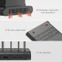 Чисто нова зарядна станция органайзер Alxum 120W 10 Ports USB C PD 60W 18W QC 3.0 за лаптопи таблети, снимка 5