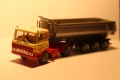 HERPA H0 1/87 DAF ГОНДОЛА РЕМАРКЕ САМОСВАЛ КАМИОН МОДЕЛ, снимка 2