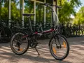 НОВ Сгъваем Велосипед Chrisson Foldrider 1.0 20 Black Red - БЕЗПЛАТНА ДОСТАВКА, снимка 2