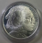 1 унция сребърна инвестиционна монета - Buffalo, снимка 2