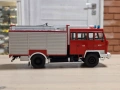 Csepel D 755 TÜ Metz пожарна 1991 - мащаб 1:43 на DeAgostini моделът е нов в блистер, снимка 5