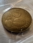Красива скандинавска монета Финландия – 5 Марки (5 Markkaa), 1993 г. (Тюлен), снимка 1