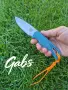 Фиксиран нож Benchmade Water Intersect 18050,Magna Cut,Depth Blue Santoprene, снимка 10