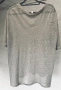 Макси ленена тениска H&M XXL с V-образно деколте, снимка 2