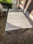 дървена градинска маса 150 х 90, снимка 2