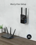 BrosTrend AX1500 WiFi 6 към Ethernet адаптер RJ45, снимка 6