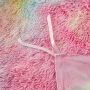 Плюшен спален комплект 220x240см Rainbow Pink, снимка 4