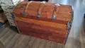 Стар дървен сандък/ракла/скрин, снимка 12