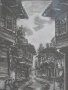 РУСИ НЕДЯЛКОВ картина "Созопол" акварел 1980 г, снимка 2