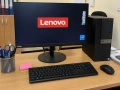 Продавам 3 комплекта офис компютри Dell OptiPlex 7060 с монитори Lenovo ThinkVision 21.5", снимка 1