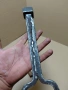 Комплект Соц Стари Ръчно Ковани Чукче С Наковалня За Клепане На Коси 1.400кг. НОМЕР 1895., снимка 7