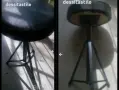 Олекотени столчета и стол тип трон за барабани или друго, снимка 10