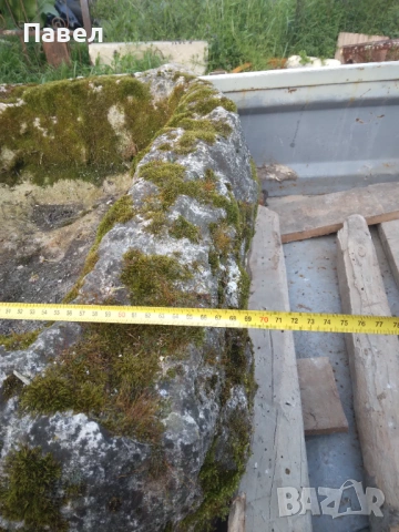 Каменно корито ръчно дялано 80х69х38 см, снимка 7 - Антикварни и старинни предмети - 54352117