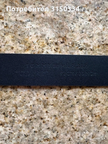 Мъжки колан Tommy Hilfiger, 90 см дължина, 4 см ширина, 100% естествена кожа, Черен, снимка 12 - Колани - 53974663