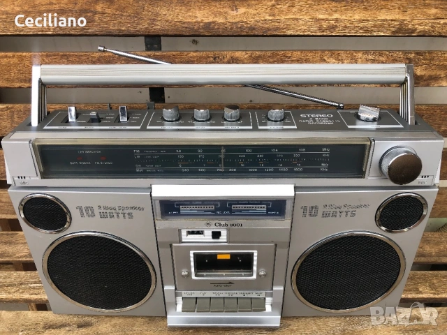 Club 6001-Germany -(Siemens Club 794)-радиокасетофон.