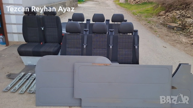 комплект седалки с шини,таван и кори за Sprinter w906
