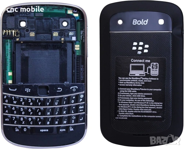 Панел BlackBerry 9000 - BlackBerry 9105 - BlackBerry 9700 - BlackBerry 9550, снимка 8 - Резервни части за телефони - 54721179