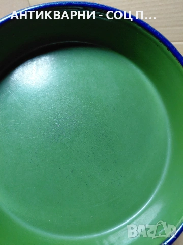 Соц Стар Емалиран Тиган. НОМЕР 342., снимка 11 - Антикварни и старинни предмети - 54101790