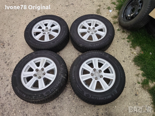 ПРОМОЦИЯ АЛУМИНИЕВИ ДЖАНТИ за Citroen Peugeot Mishobishe 5x114.3 16 цола.Отлично състояние.