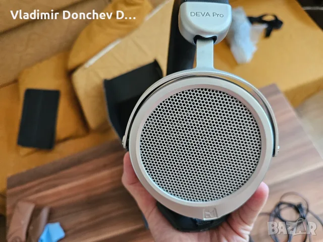 Слушалки Hifiman Deva Pro + Bluemini R2R - като нови, снимка 3 - Bluetooth слушалки - 55662622