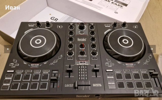 Hercules Inpulse 300 DJ контролер
