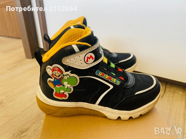 Боти за момче GEOX Super Mario 30 номер, снимка 2 - Детски боти и ботуши - 54689960