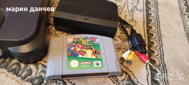 Nintendo 64 mario, снимка 5 - Nintendo конзоли - 54857396