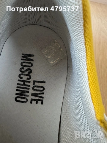 Love Moschino 42 номер, снимка 6 - Кецове - 54193854
