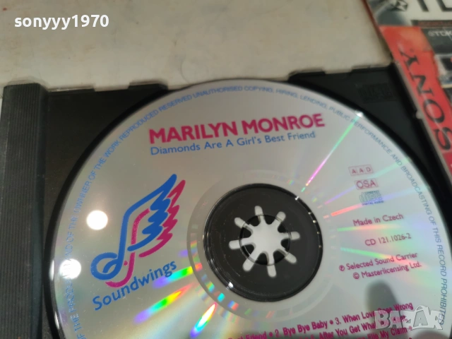 MARILYN MONROE CD-ВНОС GERMANY 2905261843H2E6R, снимка 8 - CD дискове - 54714107