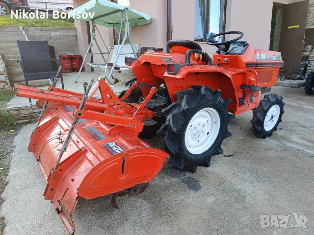 Японски трактор Kubota B40 , снимка 3 - Селскостопанска техника - 54239850