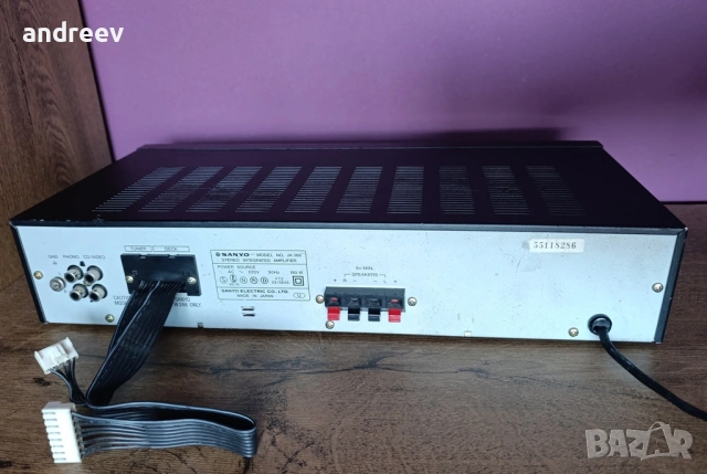 Sanyo JA-366, снимка 8 - Ресийвъри, усилватели, смесителни пултове - 55081538