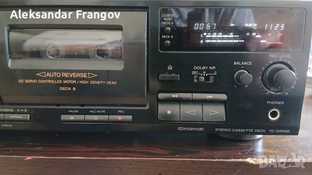 SONY TC - WR 465 , снимка 2 - Декове - 54996172