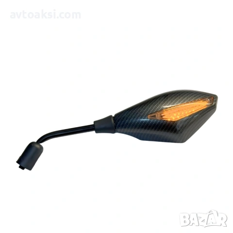 Огледало за мотоциклет с мигач -721662, снимка 3 - Аксесоари и консумативи - 53970544