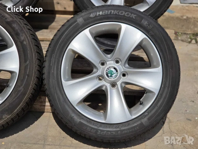 5х112 16 Оригинални Джанти Skoda SuperB Yeti Octavia 5х112, снимка 5 - Гуми и джанти - 54792161