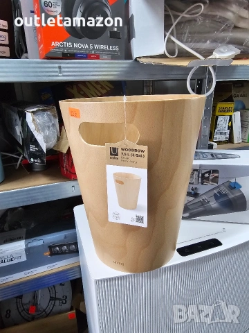 Кошче за боклук “Woodrow“ 7,5 л. - дърво UMBRA, снимка 2 - Други - 54212126