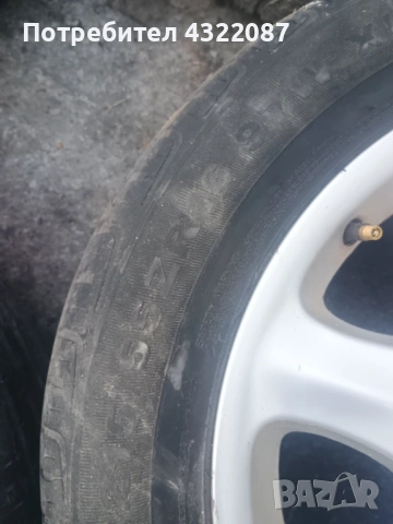 Джанти с гуми 16” 5х112 Mercedes S-class W220, снимка 5 - Гуми и джанти - 54678814