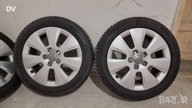 5x112 + зимни гуми 225/50/17, снимка 3 - Гуми и джанти - 55277664