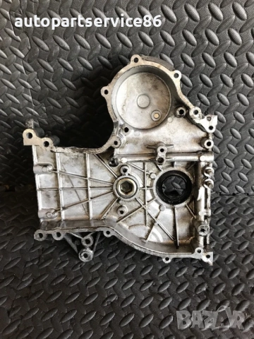 Преден капак на двигателя / ангренажен капак за Mitsubishi Colt 1.5 Di-D (2005) A6390150502, снимка 2 - Части - 54752137