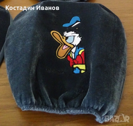 Walt Disney Donald Duck калъфи за подглавници кола автомобил