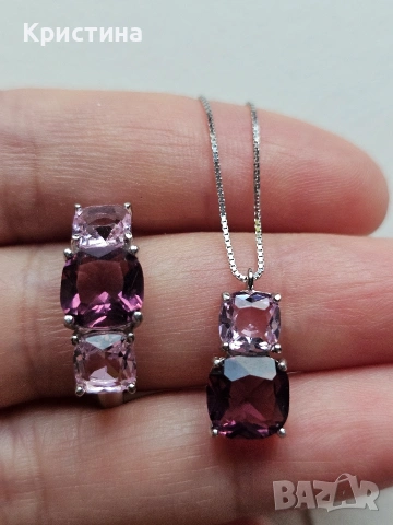 Италиански сребърен комплект